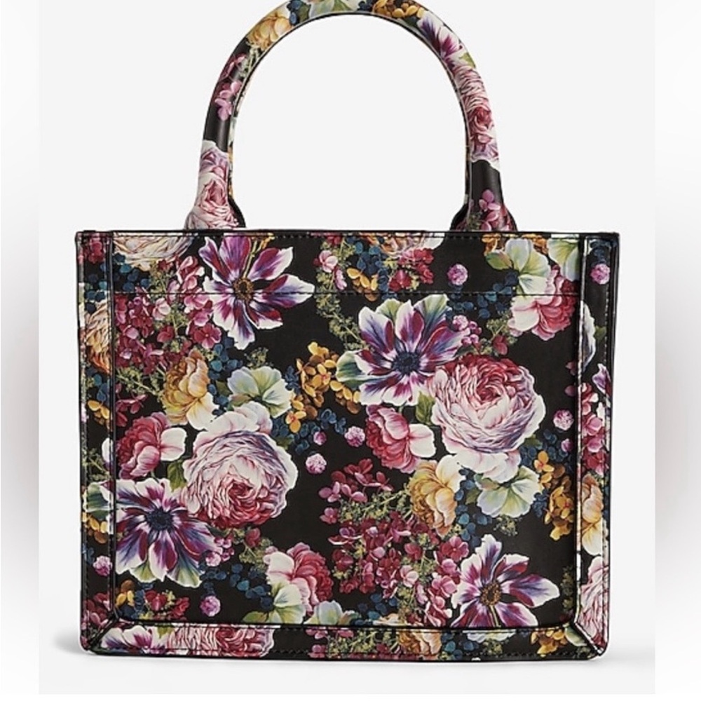 NEW Express Floral Tote Bag
